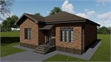 Проект дома B-320. Дом 10 на 15 одноэтажный Проект дома B-320. Дом 10 на 15 одноэтажный