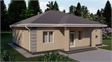 Проект дома B-325. Дом 12 на 14 м Проект дома B-325. Дом 12 на 14 м