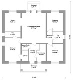 Проект дома B-325. Дом 12 на 14 м Проект дома B-325. Дом 12 на 14 м