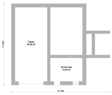 Проект дома C-265. Дом с цоколем и гаражом