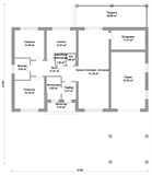Проект дома C-266. Дом с гаражом 200 м2 Проект дома C-266. Дом с гаражом 200 м2