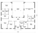 Проект дома из пеноблоков 200 м2 C-267