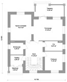 Проект двухэтажного дома до 200 м2 C-268