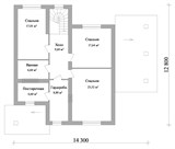 Проект дома D-136. Дом до 250 кв с террасой