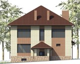 Проект дома E-016. Дом до 300 кв м 2 этажа