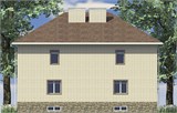 Проект дома F-014. Двухэтажный дом на 2 семьи